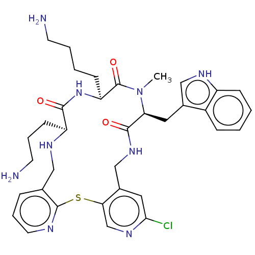 Chemical structure of BindingDB Monomer ID 281008