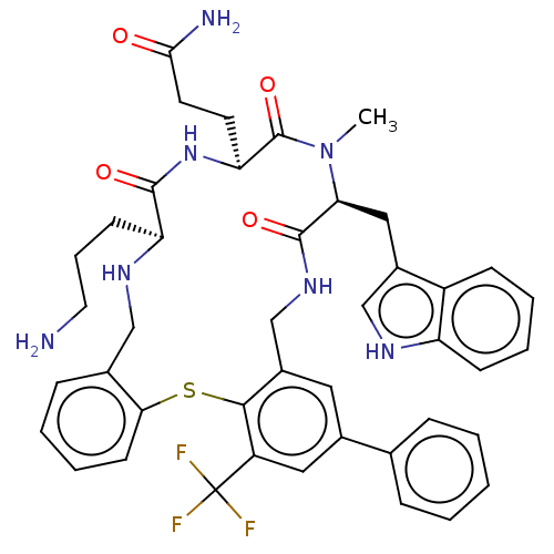 Chemical structure of BindingDB Monomer ID 281009