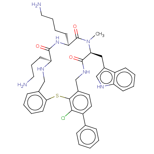 Chemical structure of BindingDB Monomer ID 281011