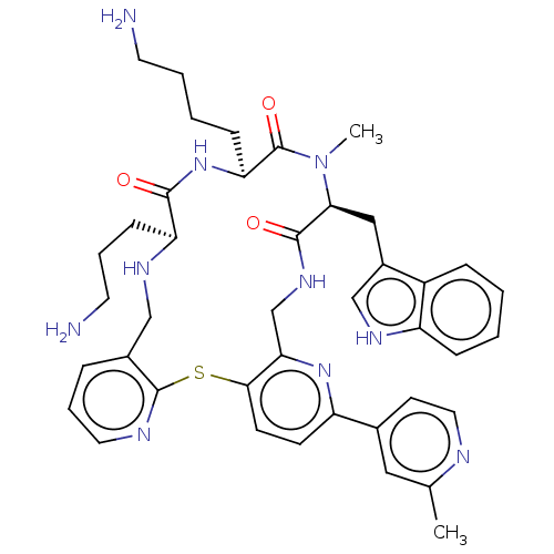 Chemical structure of BindingDB Monomer ID 281021