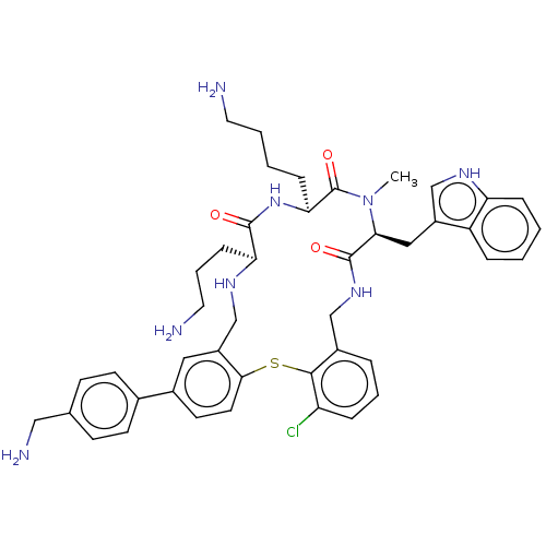 Chemical structure of BindingDB Monomer ID 281022