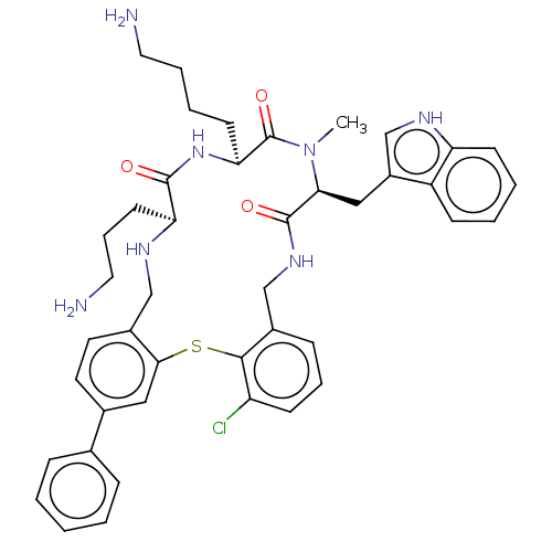 Chemical structure of BindingDB Monomer ID 281026