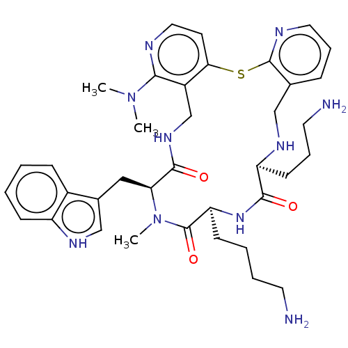 Chemical structure of BindingDB Monomer ID 281028