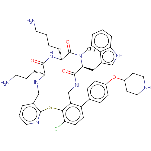 Chemical structure of BindingDB Monomer ID 281033
