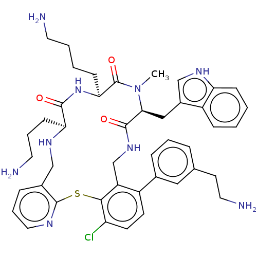 Chemical structure of BindingDB Monomer ID 281035