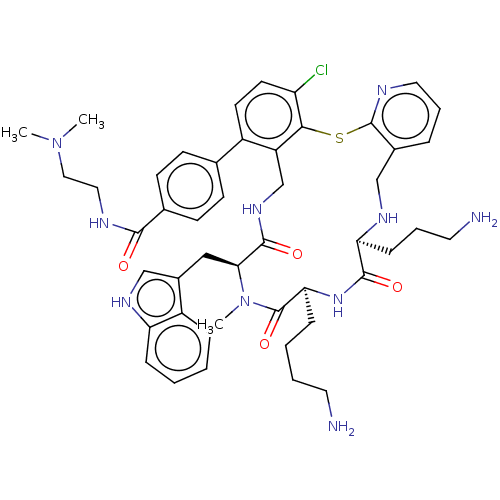 Chemical structure of BindingDB Monomer ID 281039
