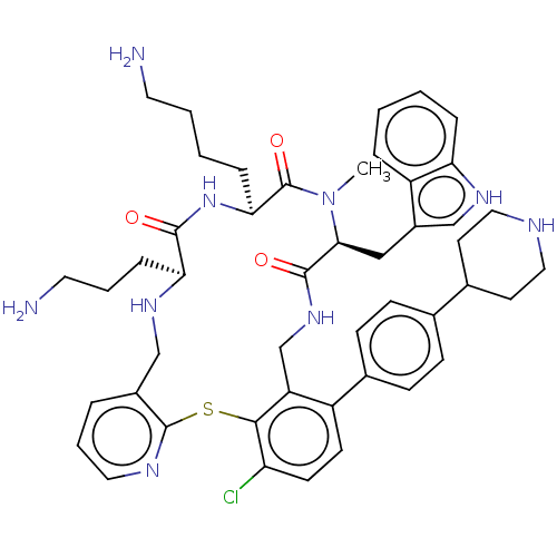 Chemical structure of BindingDB Monomer ID 281041