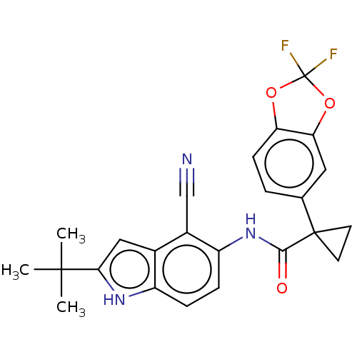 Chemical structure of BindingDB Monomer ID 281052