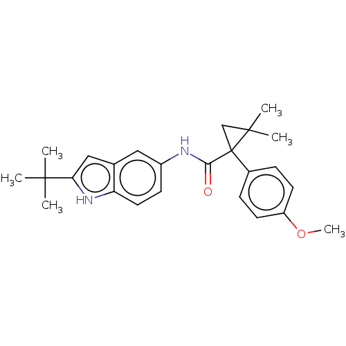 Chemical structure of BindingDB Monomer ID 281056