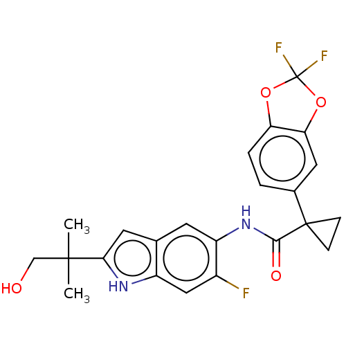 Chemical structure of BindingDB Monomer ID 281059