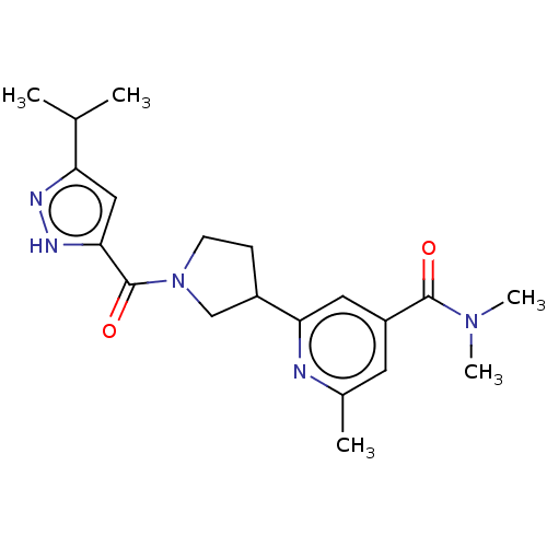 Chemical structure of BindingDB Monomer ID 281065