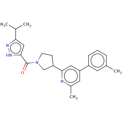 Chemical structure of BindingDB Monomer ID 281121