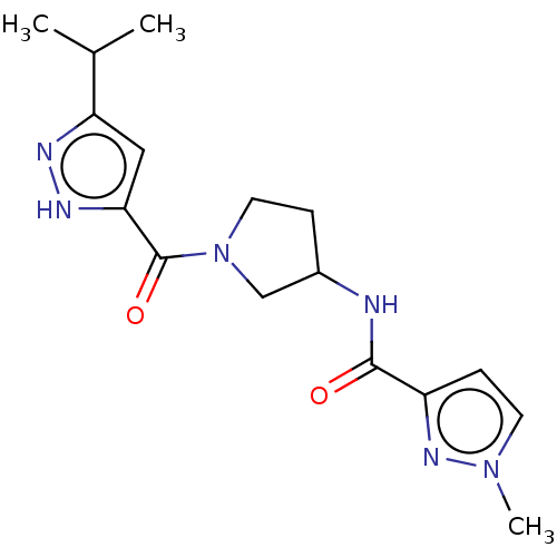 Chemical structure of BindingDB Monomer ID 281172