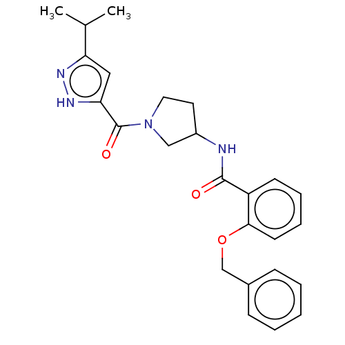 Chemical structure of BindingDB Monomer ID 281196