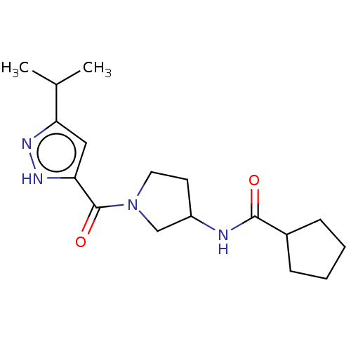Chemical structure of BindingDB Monomer ID 281213