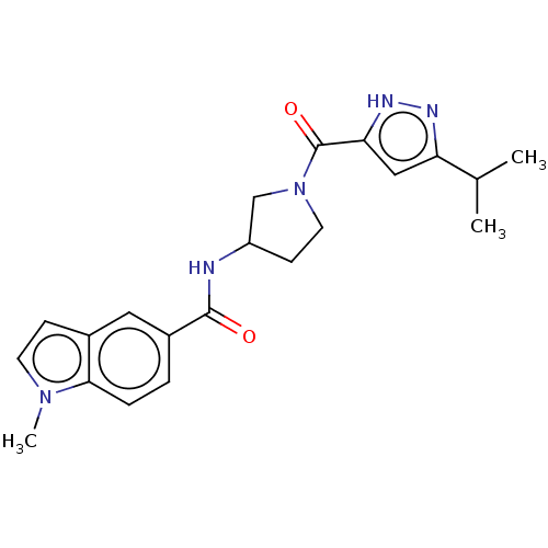Chemical structure of BindingDB Monomer ID 281238