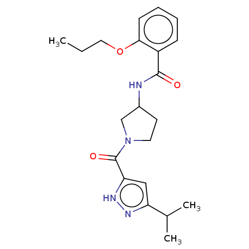 Chemical structure of BindingDB Monomer ID 281240