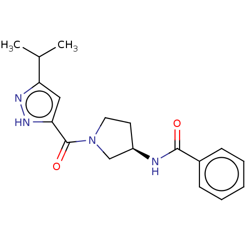Chemical structure of BindingDB Monomer ID 281243