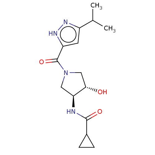 Chemical structure of BindingDB Monomer ID 281279