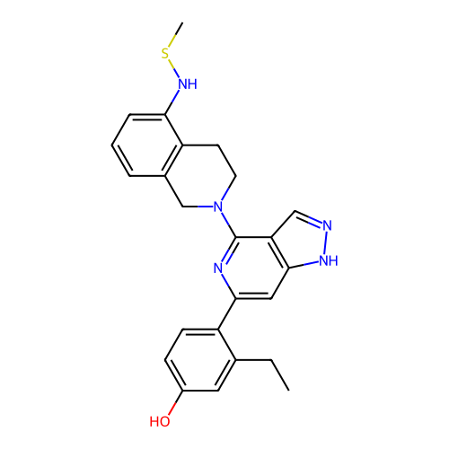 Chemical structure of BindingDB Monomer ID 281312