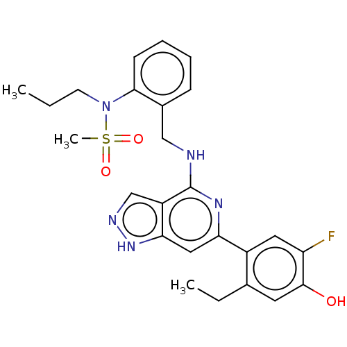 Chemical structure of BindingDB Monomer ID 281327