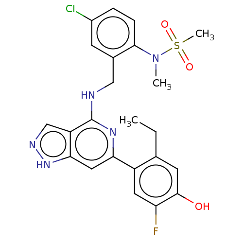 Chemical structure of BindingDB Monomer ID 281330