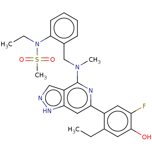 Chemical structure of BindingDB Monomer ID 281332