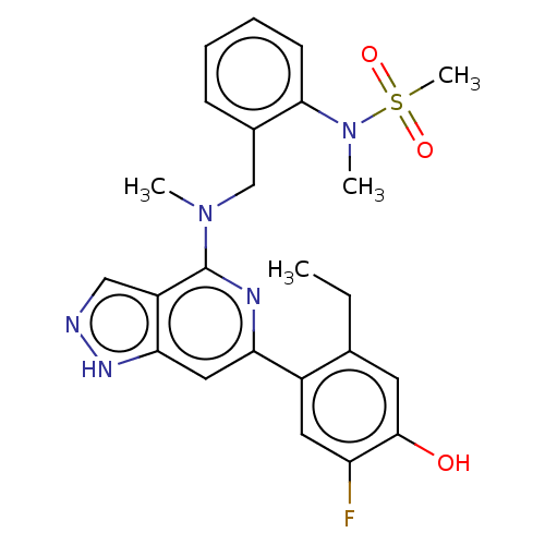 Chemical structure of BindingDB Monomer ID 281339