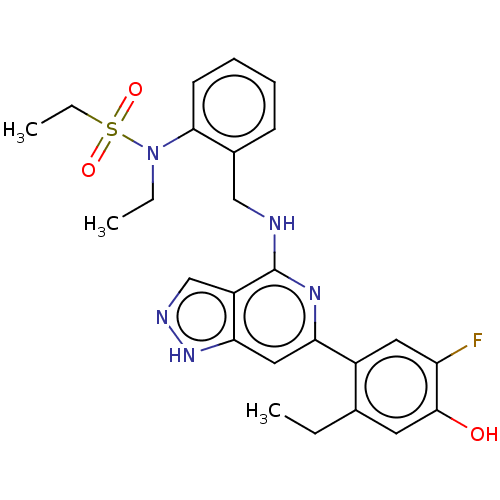 Chemical structure of BindingDB Monomer ID 281345