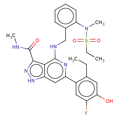 Chemical structure of BindingDB Monomer ID 281351