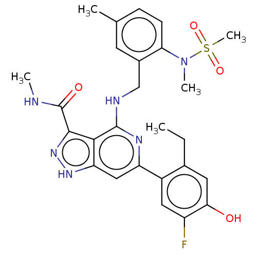 Chemical structure of BindingDB Monomer ID 281355