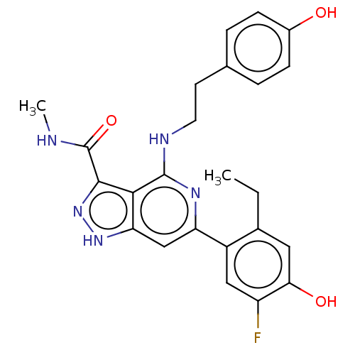 Chemical structure of BindingDB Monomer ID 281369