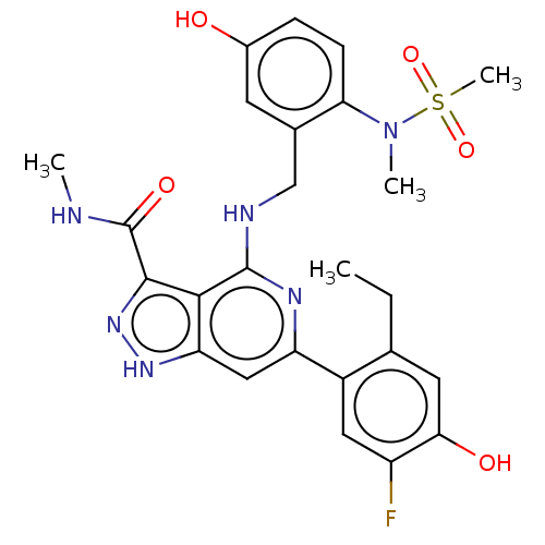 Chemical structure of BindingDB Monomer ID 281371