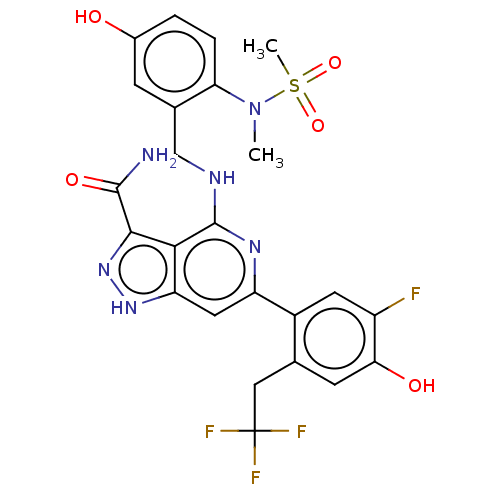 Chemical structure of BindingDB Monomer ID 281385