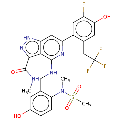 Chemical structure of BindingDB Monomer ID 281401