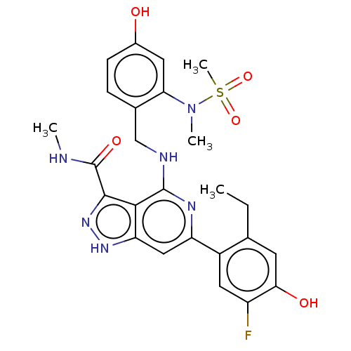 Chemical structure of BindingDB Monomer ID 281418