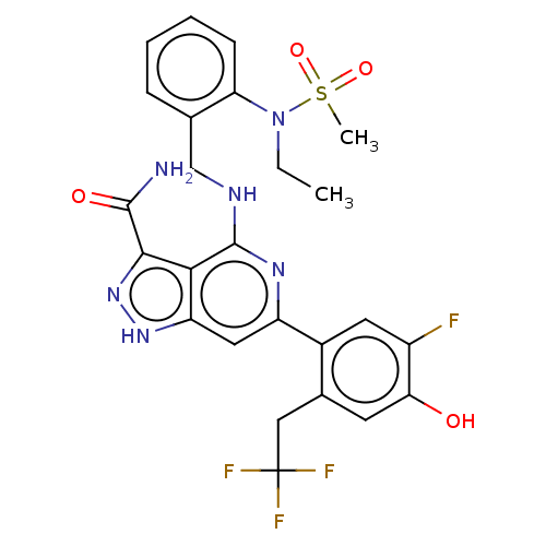 Chemical structure of BindingDB Monomer ID 281424