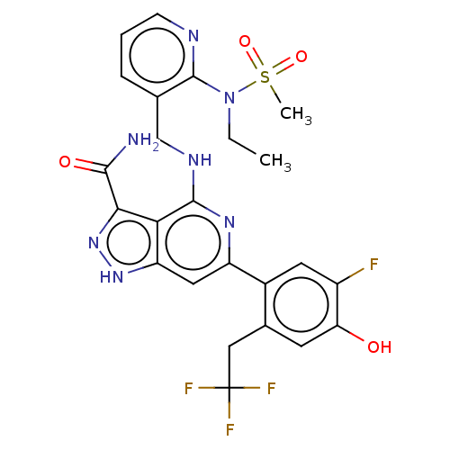 Chemical structure of BindingDB Monomer ID 281444