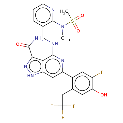 Chemical structure of BindingDB Monomer ID 281445