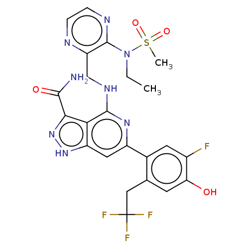 Chemical structure of BindingDB Monomer ID 281473
