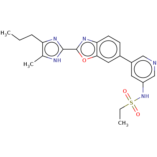 Chemical structure of BindingDB Monomer ID 281538