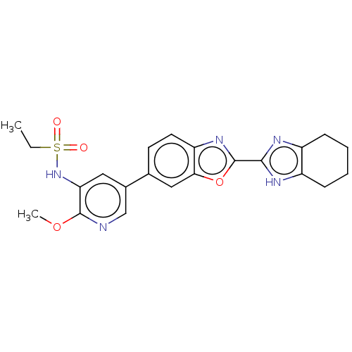 Chemical structure of BindingDB Monomer ID 281540