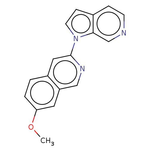 Chemical structure of BindingDB Monomer ID 281561