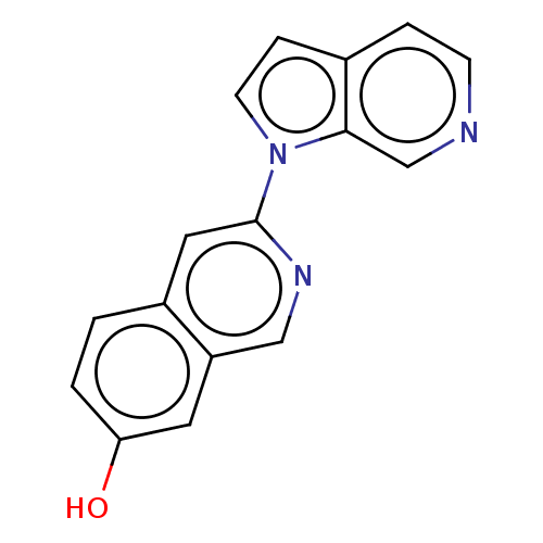 Chemical structure of BindingDB Monomer ID 281564
