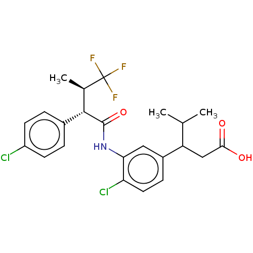 Chemical structure of BindingDB Monomer ID 281729
