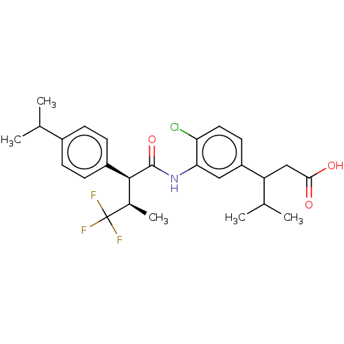 Chemical structure of BindingDB Monomer ID 281734