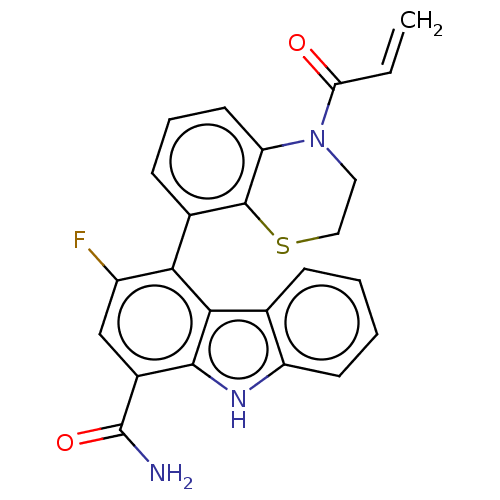 Chemical structure of BindingDB Monomer ID 281754
