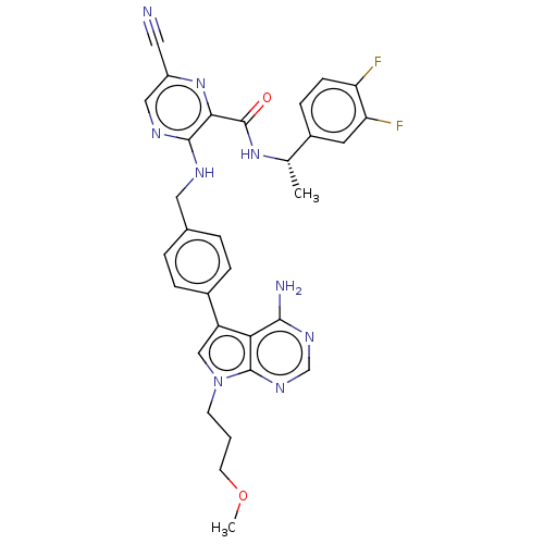 Chemical structure of BindingDB Monomer ID 282437