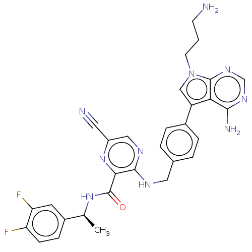 Chemical structure of BindingDB Monomer ID 282438