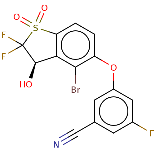 Chemical structure of BindingDB Monomer ID 282564